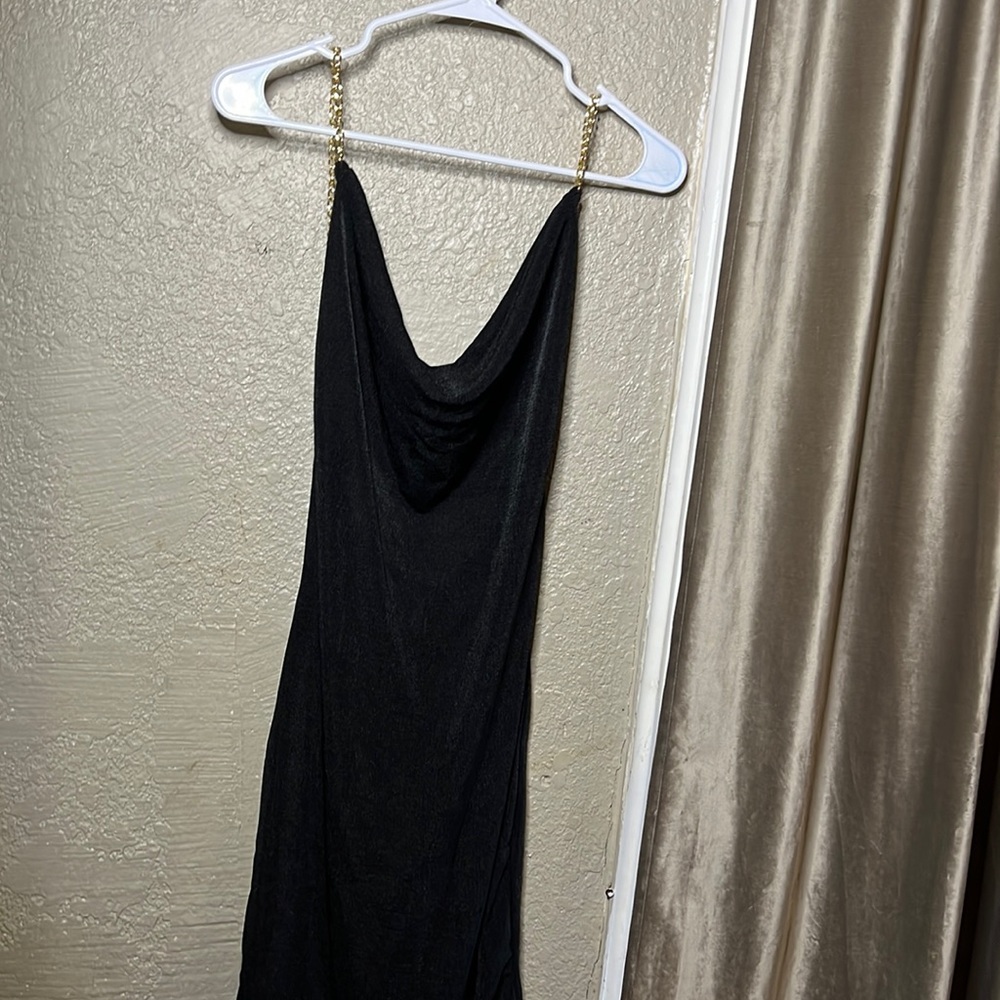 black dress